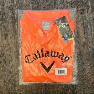 CALLAWAY OptiDri Polo Golf Shirt Far Oaks Golf Club Size XL